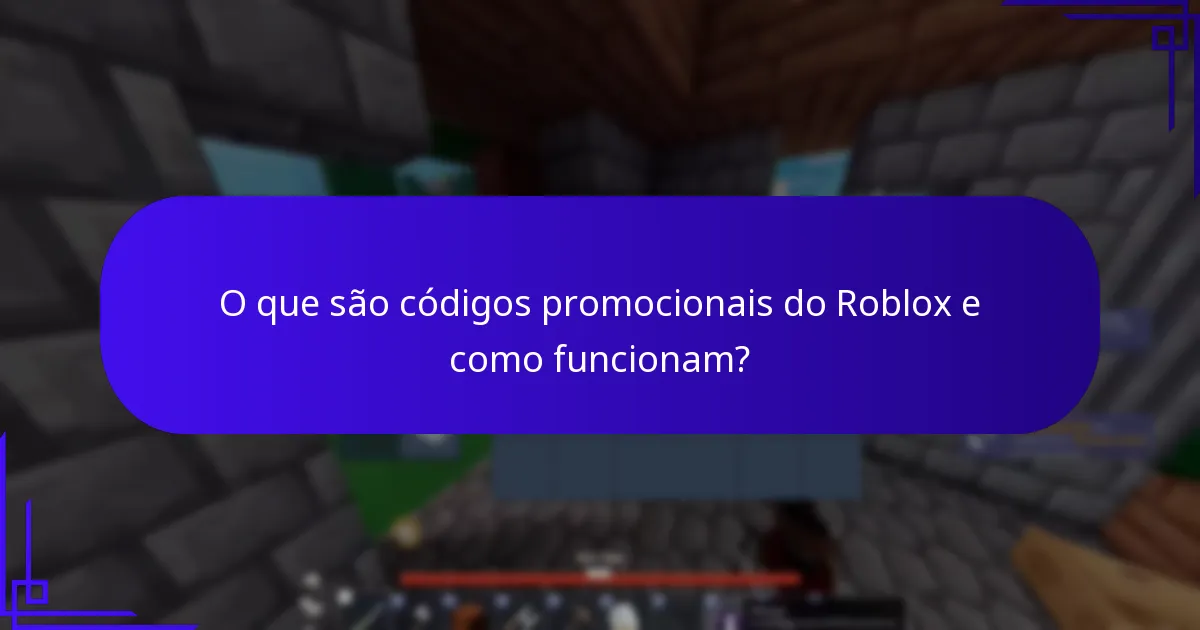 Como resgatar códigos promocionais do Roblox?