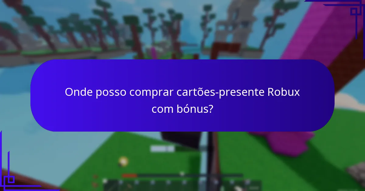 Quais códigos promocionais podem ser usados para cartões-presente Robux?